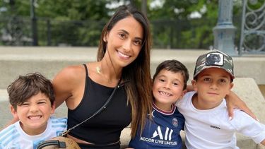 Antonela Roccuzzo mostró las cartas de sus hijos para Reyes Magos.&nbsp;