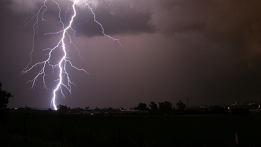 Tormenta eléctrica.