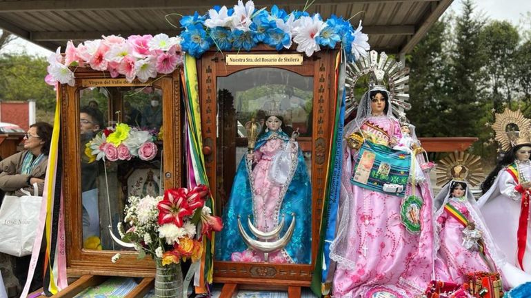 Tercera peregrinación por la Virgen de Río Blanco y Paypaya en el día de la madre.