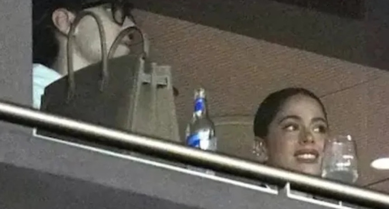 Tini Stoessel fue a ver al Atlético de Madrid de Rodrigo de Paul