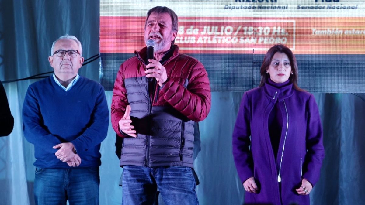 Precandidatos de Cambia Jujuy en San Pedro de Jujuy