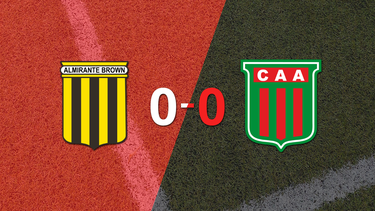 Almirante Brown y Agropecuario Argentino no se hicieron daño y empataron sin goles