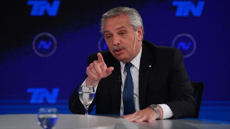 Alberto Fernández aseguró que las expresiones en modo alguno pueden ser interpretadas en el sentido de querer condicionar el accionar de un funcionario. 