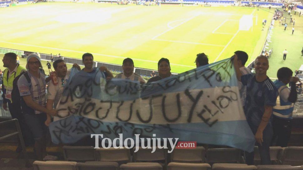 Jujuy dijo presente en el empate de Argentina ante Paraguay