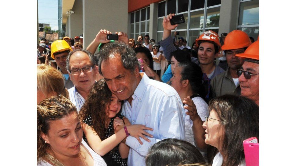 Scioli en Ituzaingó