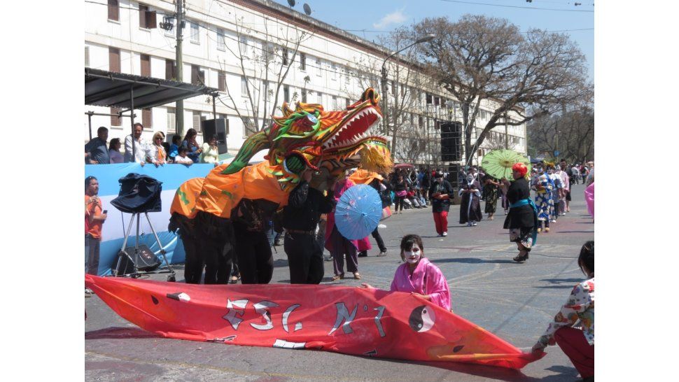 Desfile Día del Maestro