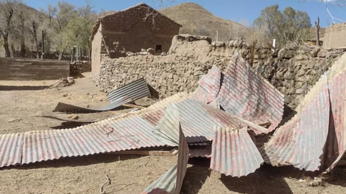 Todo Jujuy | Cochinoca: El viento voló el techo de una iglesia histórica