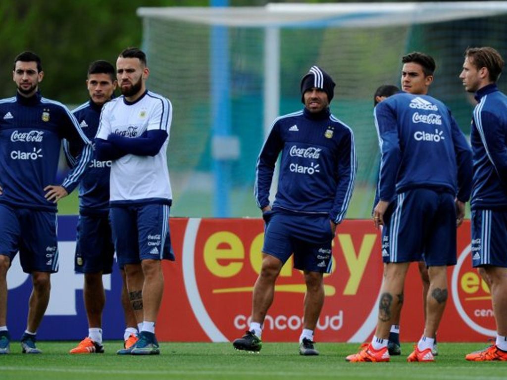 Selección Argentina - Práctica