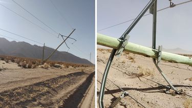 Viento zonda en la Puna: EJESA informó daños en la red eléctrica