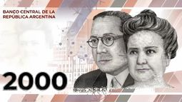 ¿Cuándo entran en circulación los billetes de 2000 pesos?