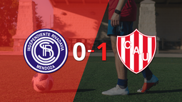 Solitario gol de penal le da triunfo 1-0 a Unión sobre Independiente Riv. (M)