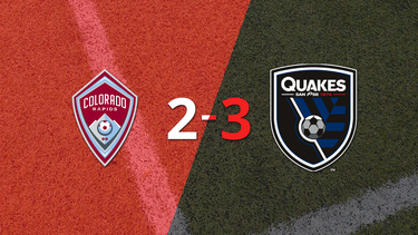 San José Earthquakes derrotó 3-2  a Colorado Rapids en un partidazo