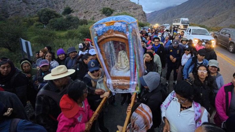 La Virgen de Punta Corral regresó a su santuario