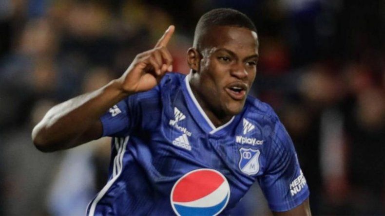 Felipe Román, jugador de Millonarios que no pude llegar a Boca.