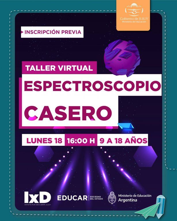 Taller virtual para niños sobre Astronomía