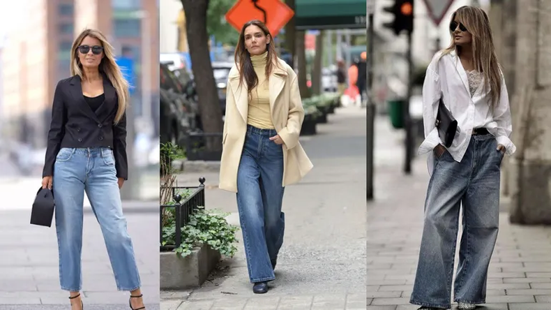 Los jeans anchos seguirán latentes, quizás no ocupando las portadas de la moda; pero sí adaptándose a las necesidades de cada persona. Los jeans anchos seguirán latentes, quizás no ocupando las portadas de la moda; pero sí adaptándose a las necesidades de cada persona.