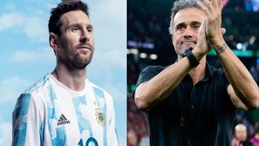Luis Enrique manifestó su deseo de que Messi gane el Mundial