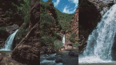 Una cascada mágica muy cerca de Jujuy y Salta Una cascada mágica muy cerca de Jujuy y Salta