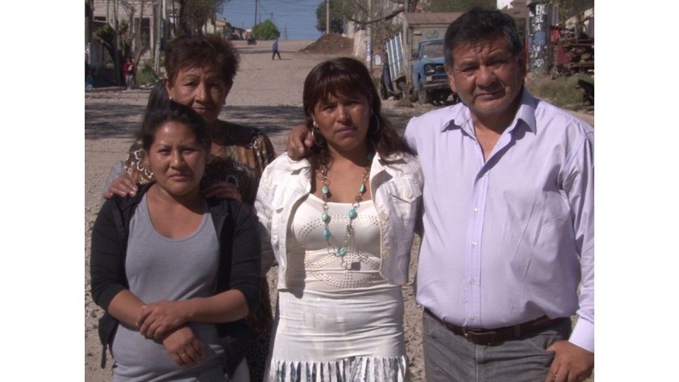 Vecinos del barrio Bajo Éxodo
