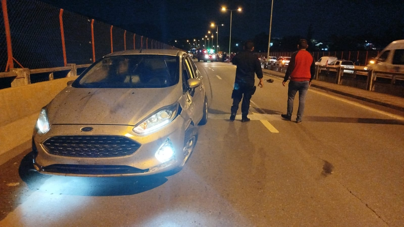 El auto que habría ocasionado el hecho. El auto que habría ocasionado el hecho.
