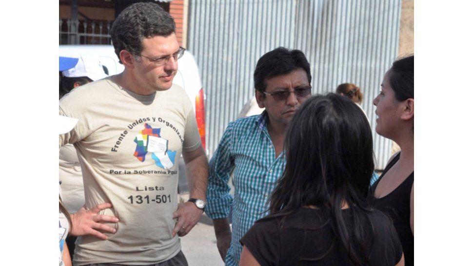 Caminata de candidatos