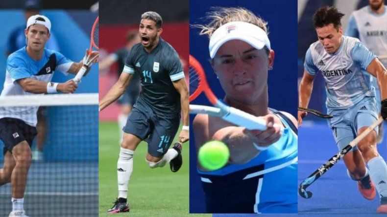 Tokio 2020: victoria argentina en hockey masculino, fútbol y tenis