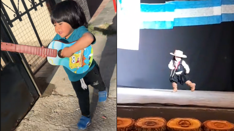Gaspar el nene que canta folklore con tres años y se volvió viral en TikTok