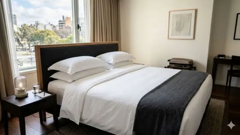 El truco que usan los hoteles para dejar las sábanas impecables: solo lleva dos ingredientes.