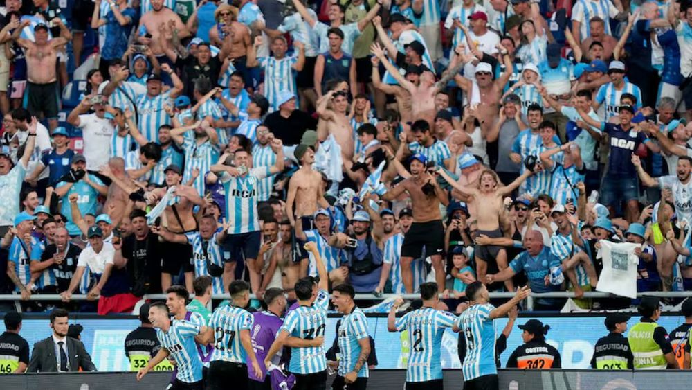 Racing Campeón de la Copa Sudamericana: la emoción de los jugadores y los hinchas