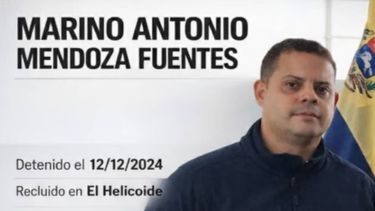 El régimen de Venezuela excarceló a Marino Antonio Mendoza Fuentes, chofer oficial de la embajada argentina en Caracas &nbsp;