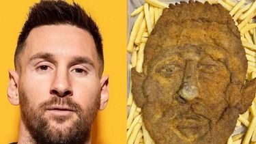 La “milamessi”, milanesa que crearon para homenajear a Messi.&nbsp;