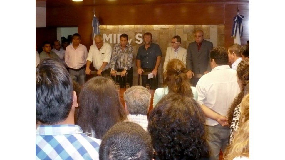 Presentación del nuevo gabinete