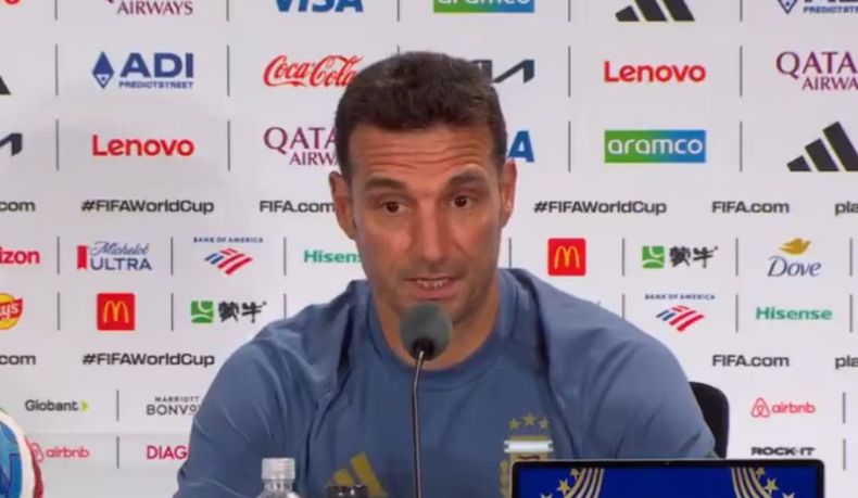 Scaloni analizó el partido ante Siuza