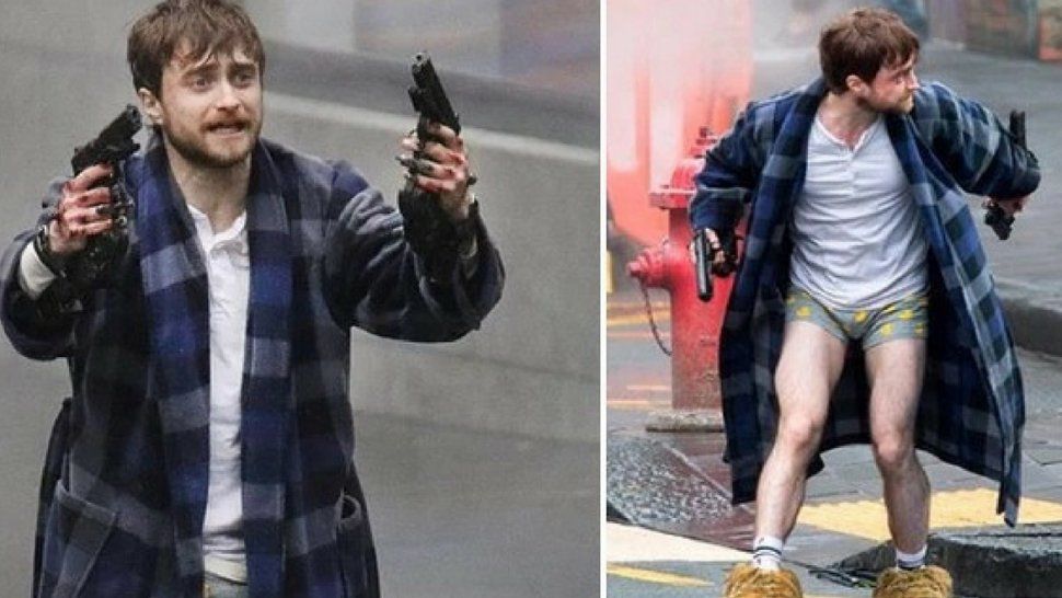Irreconocible: así encontraron a Daniel Radcliffe en Auckland