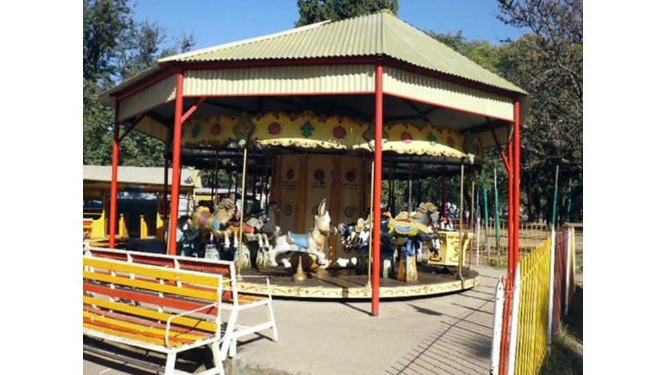 Calesita del parque San Martín