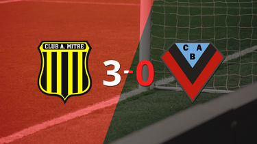 Brown (Adrogué) cayó ante Mitre (SE) con dos goles de Santiago Rosales