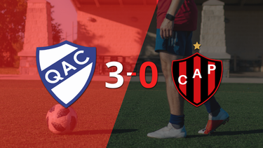 Quilmes fue contundente y goleó 3-0 a Patronato