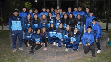 Los seleccionados jujeños en el Nacional Sub 14 de vóley deBariloche