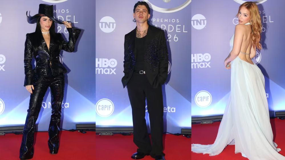 Looks premios Gardel 2026 Looks premios Gardel 2026