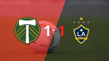 Portland Timbers y LA Galaxy igualaron 1 a 1
