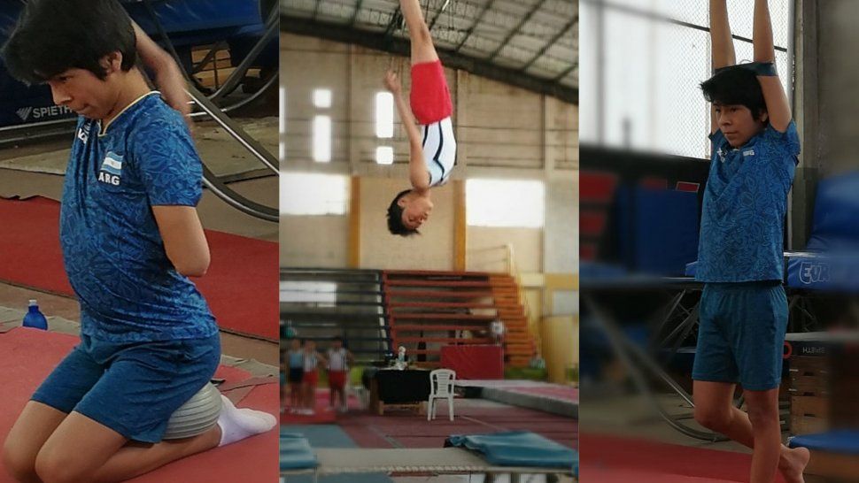 Tom&aacute;s Cruz a la Selecci&oacute;n Nacional de Trampol&iacute;n