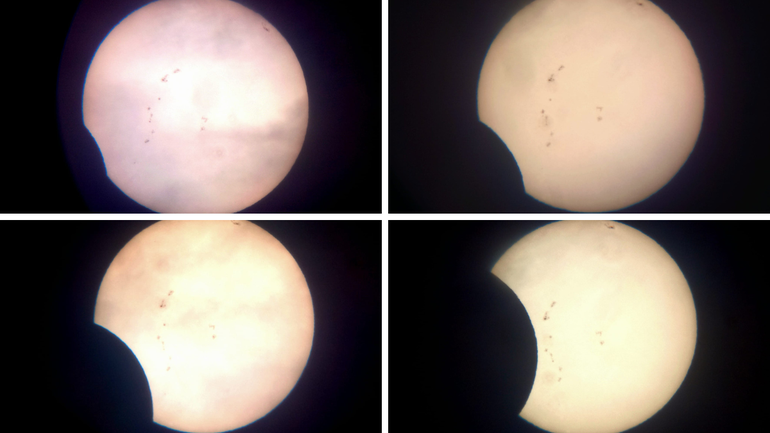 Las fotos del eclipse anular de sol (Astrotour Jujuy)