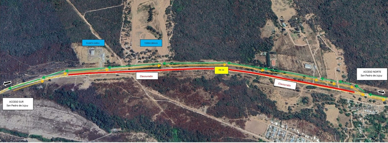 Ruta Nacional 34.