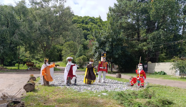 Paseo Navideño en Villa Jardín de Reyes.