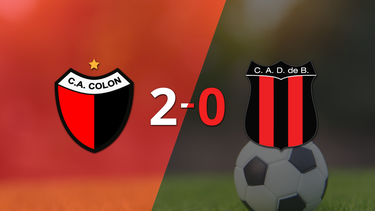 Colón marcó dos veces en la victoria ante Def. de Belgrano en el estadio el Cementerio de los Elefantes