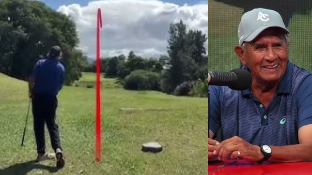 entro al golf por azar, desafio el prejuicio de deporte elitista y termino ensenando en jujuy