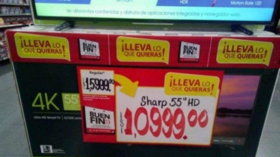 Insólito error en el precio de Smart TVs desató la locura de los clientes por comprar barato