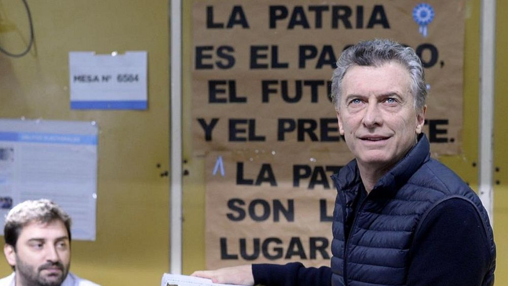 Votó Mauricio Macri