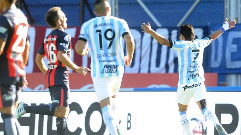 Los deca le ganaron 2 a 0 a San Lorenzo y son los únicos escoltas de Racing
