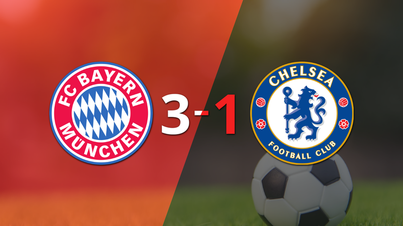 Con doblete de Harry Kane, Bayern Múnich derrotó a Chelsea